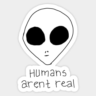 Alien Says Sticker